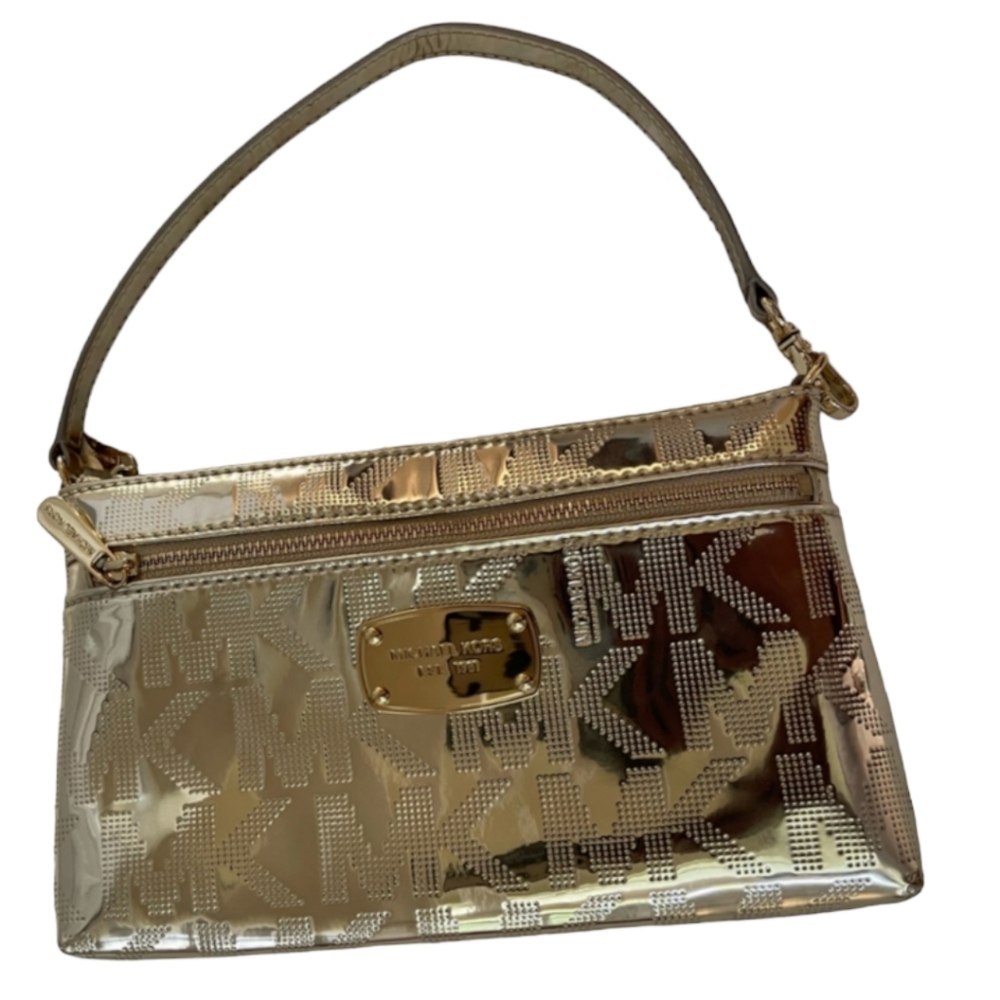 MICHAEL KORS GOLD METALLIC WRISTLET